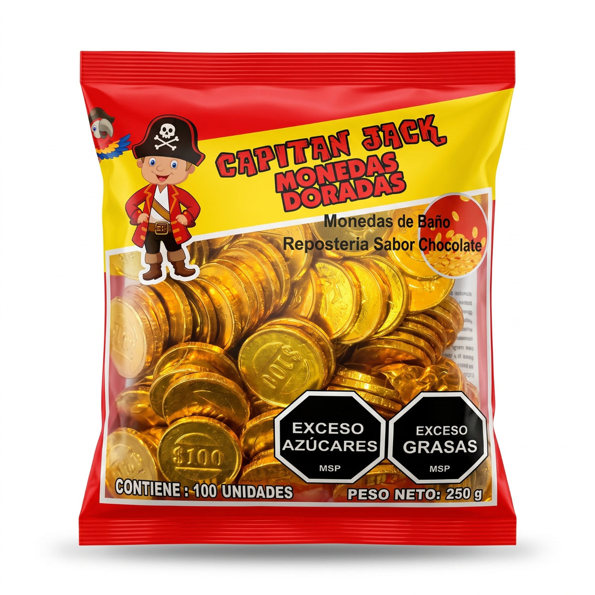 Monedas Doradas Capitán Jack