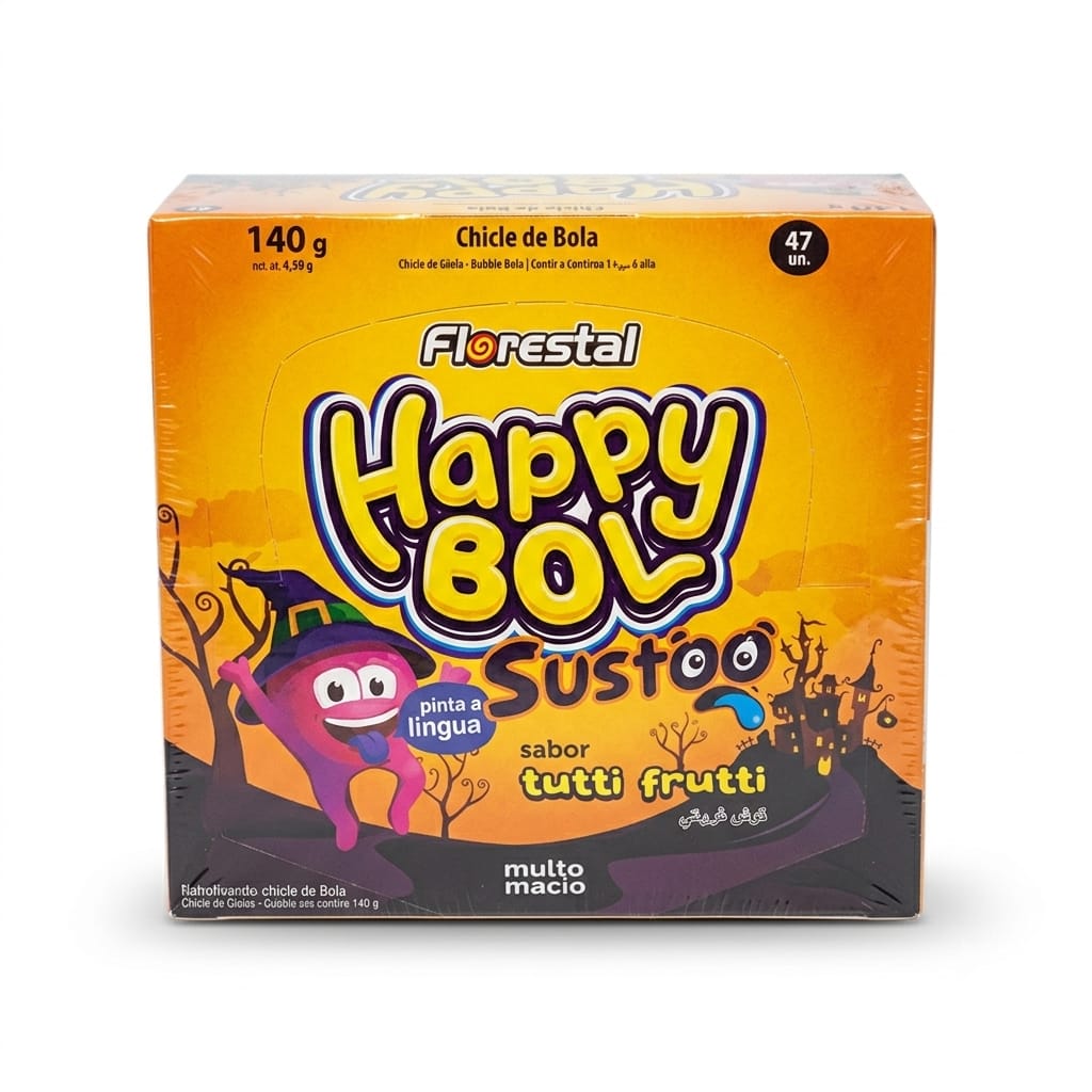 Chicle Florestal Happy Bol Sustoo