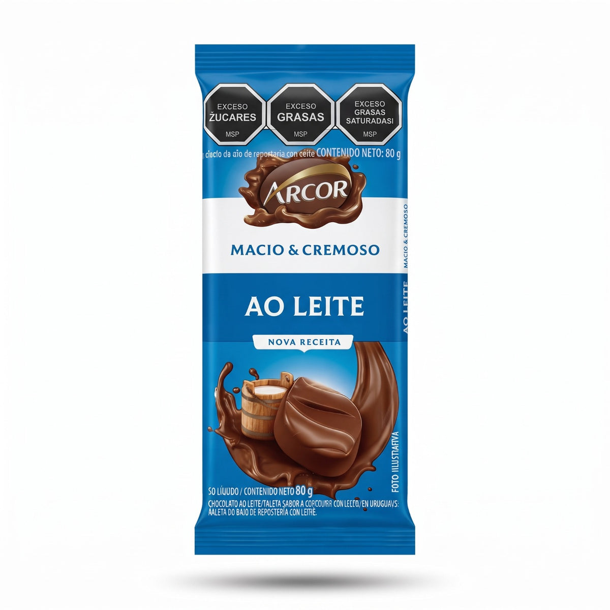 Chocolate con Leche Arcor 80g
