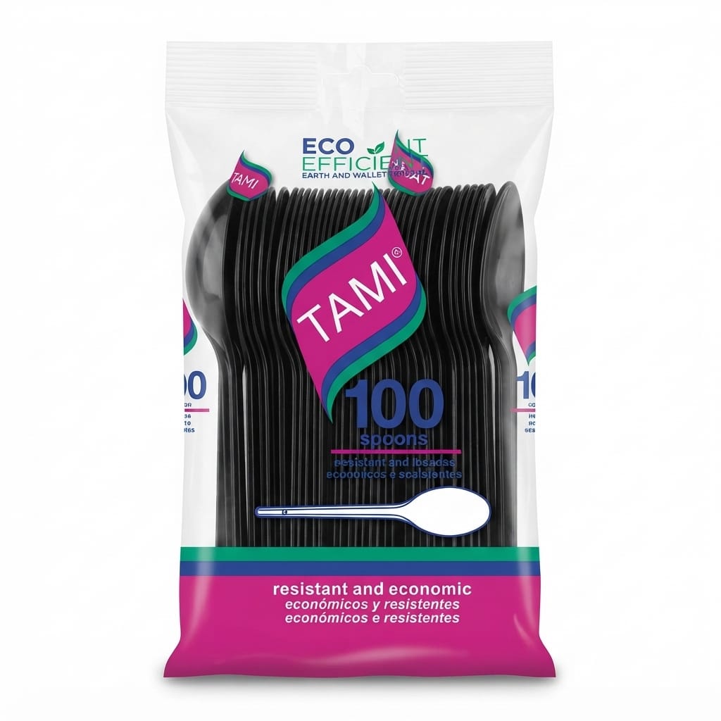 Cucharas Descartable TAMI (100 unidades)