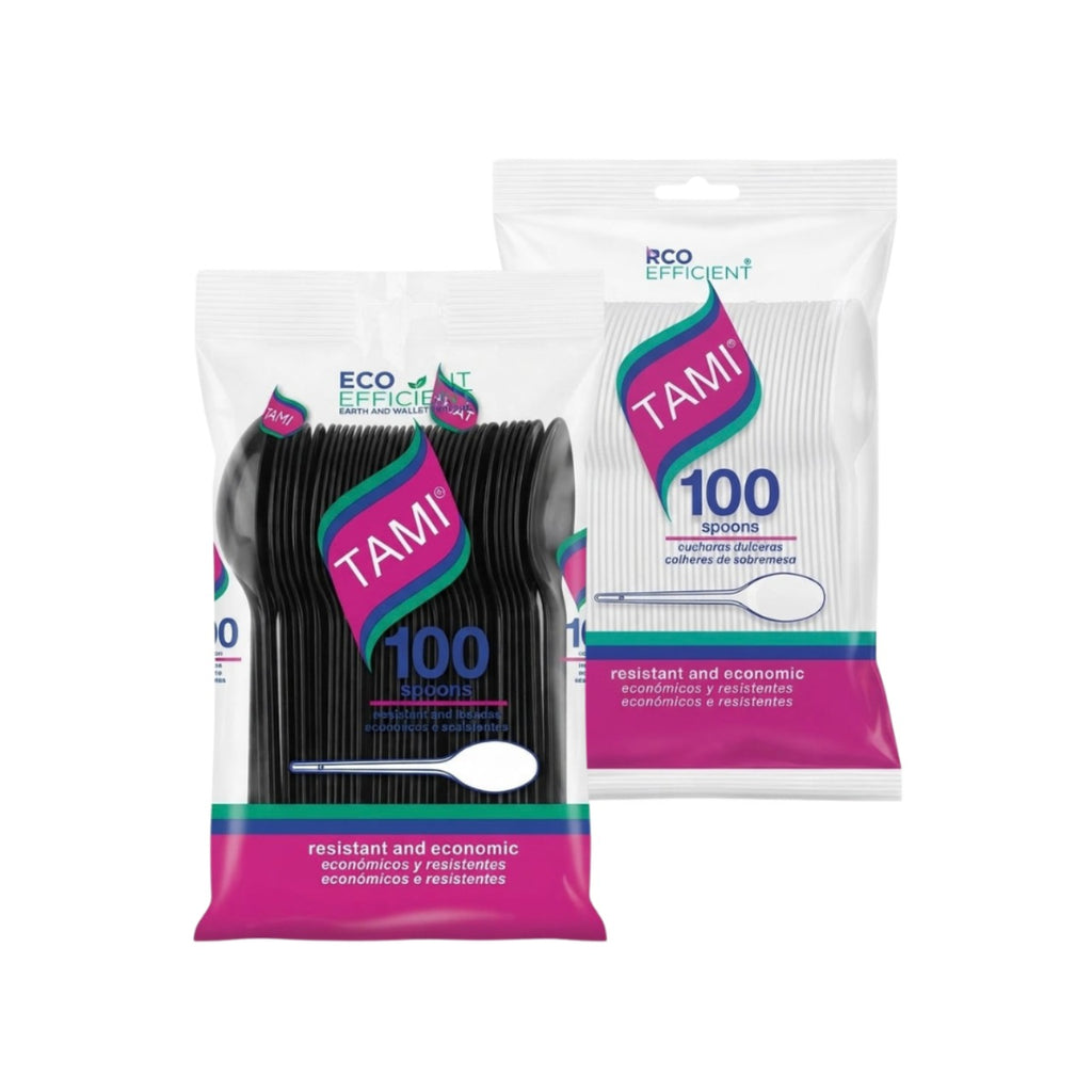 Cucharas Descartable TAMI (100 unidades)