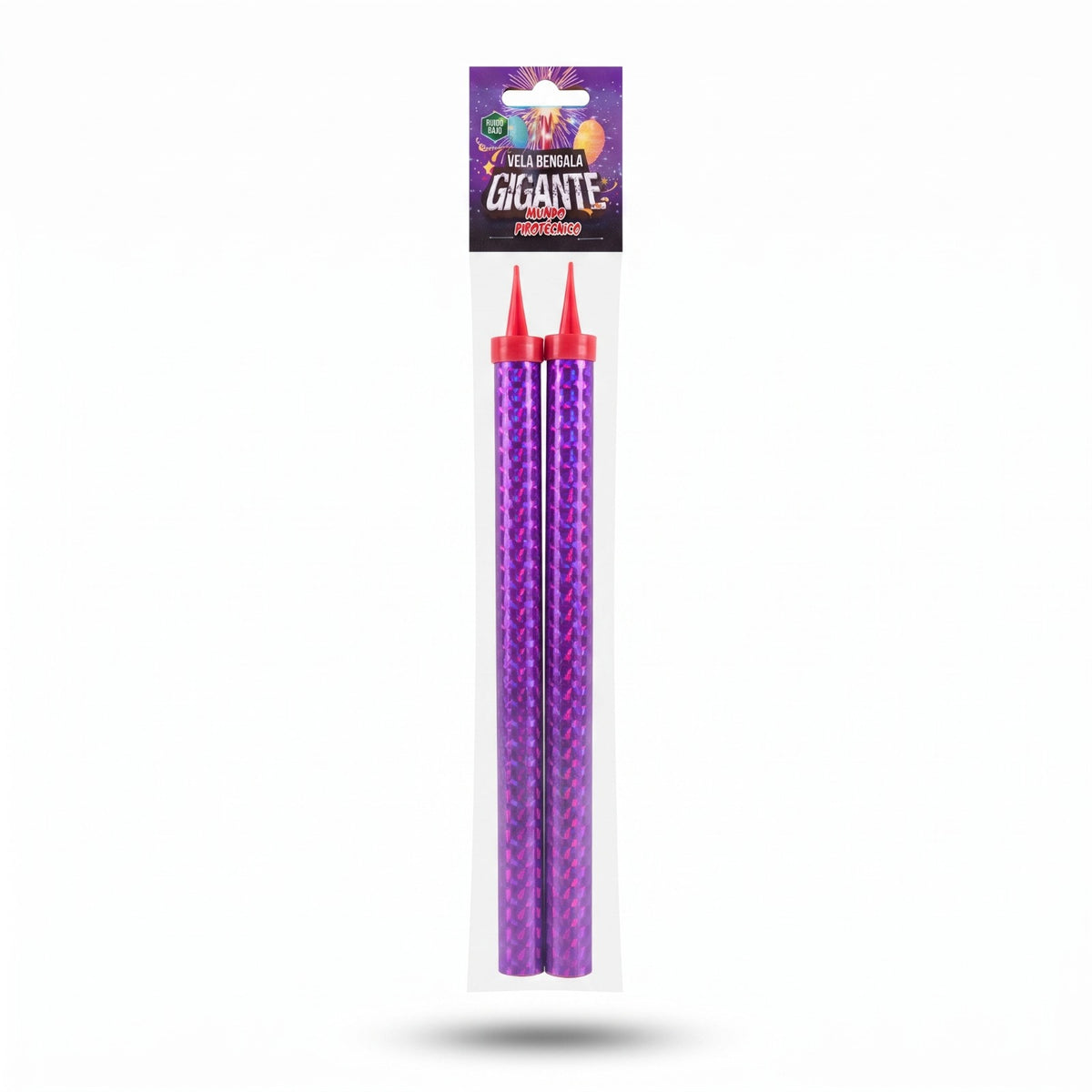 Vela Gigante MUNDO PIROTÉCNICO (Pack x 2)