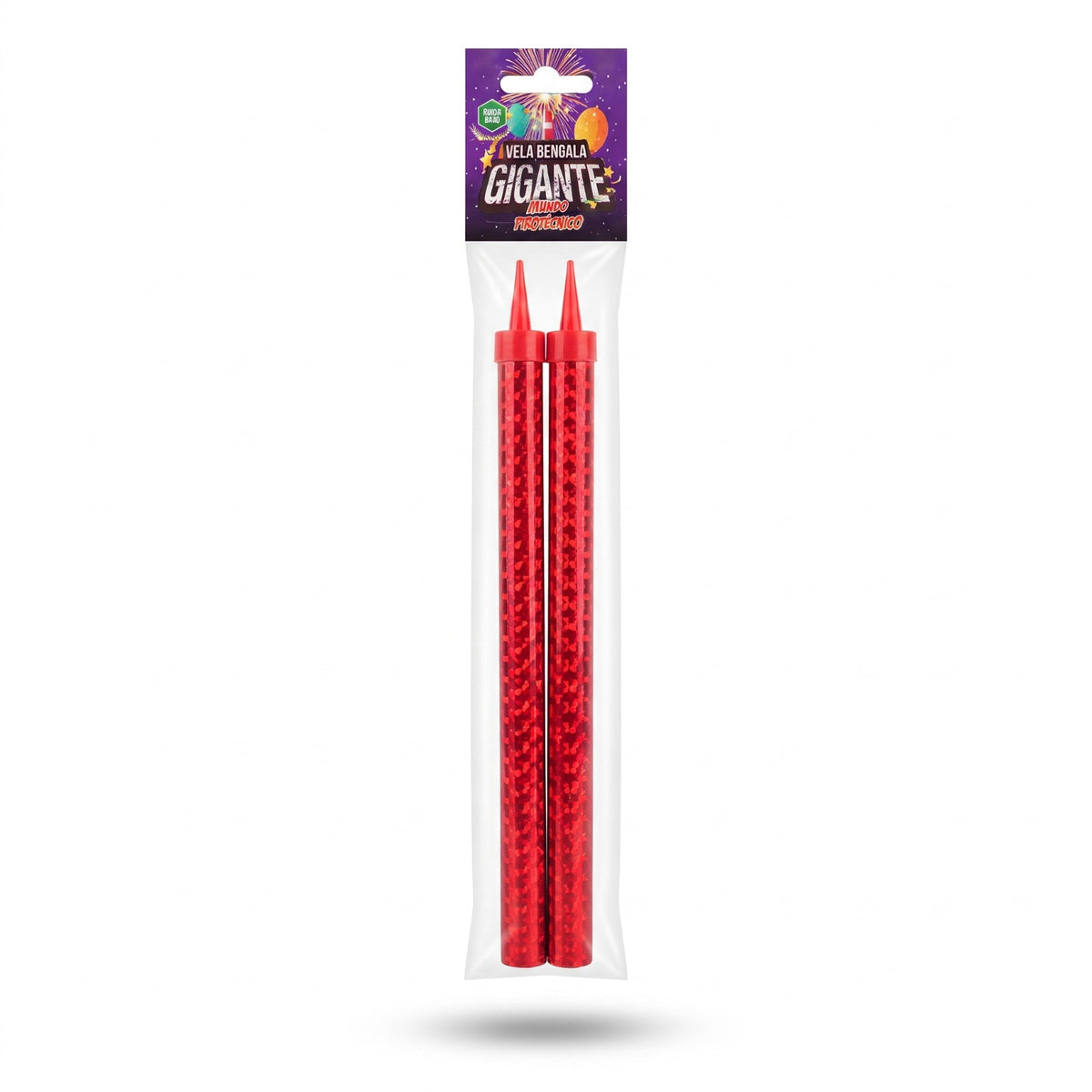 Vela Gigante MUNDO PIROTÉCNICO (Pack x 2)