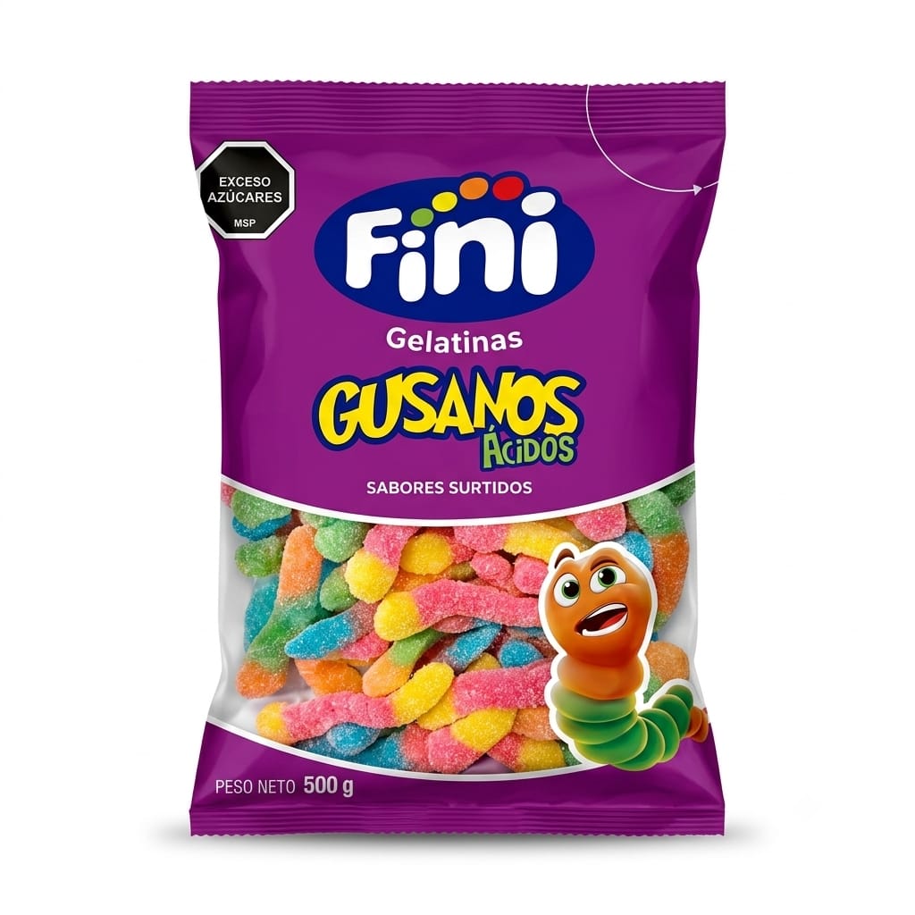 Gusanos Ácidos Fini 500g
