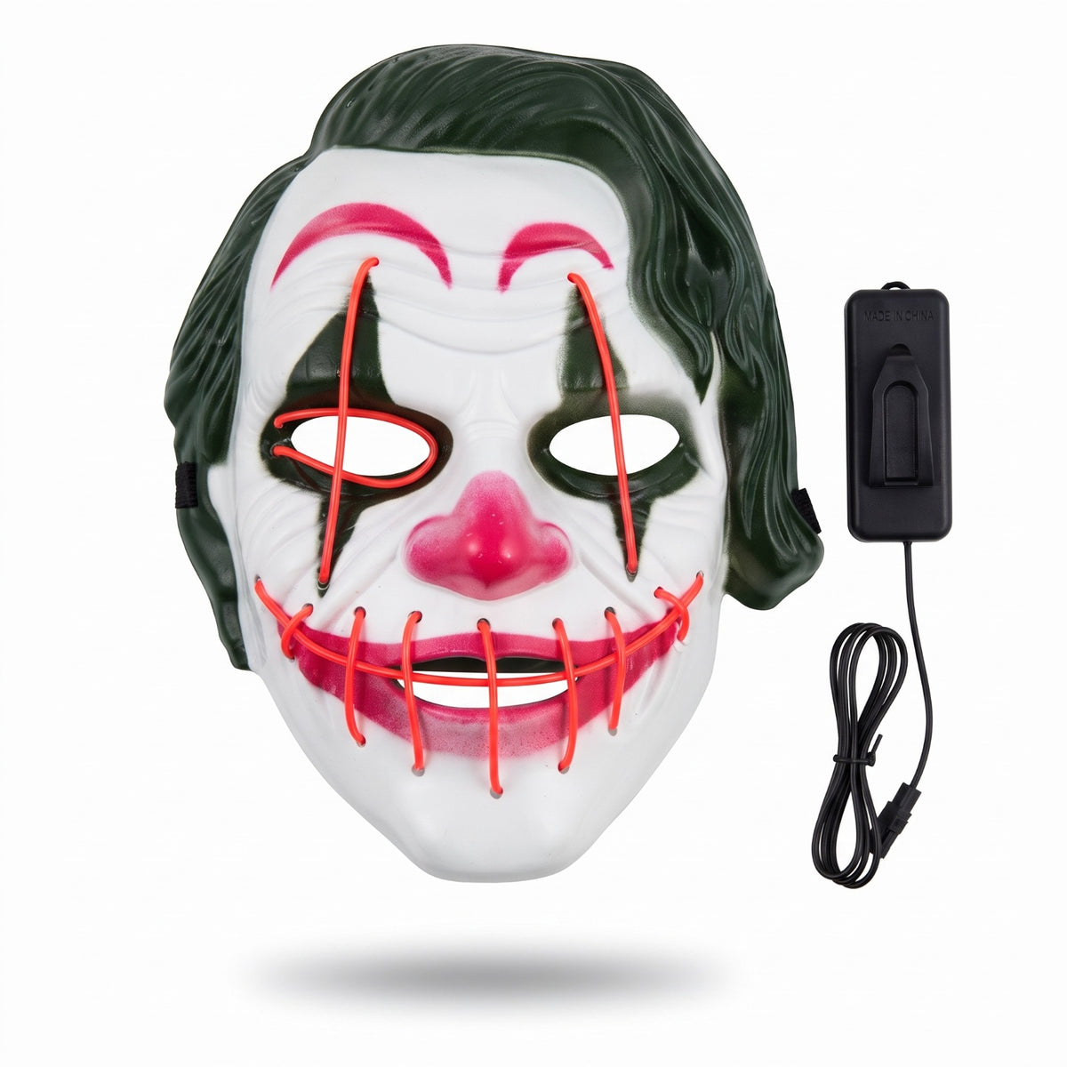 Máscara Joker con Luz LED