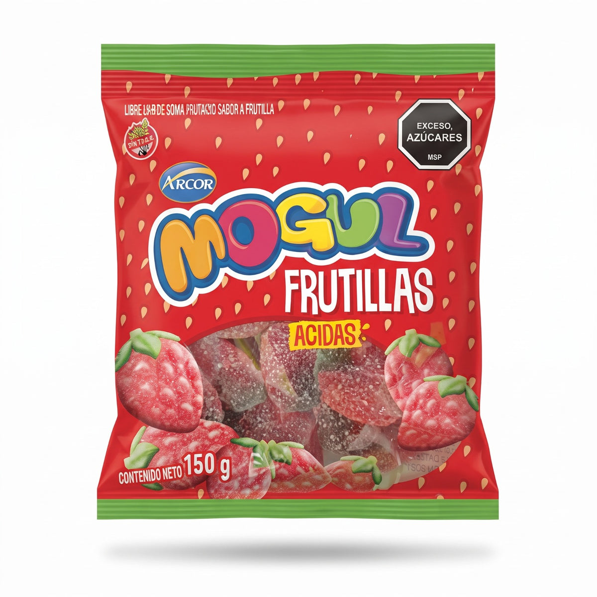 Frutillas Ácidas Mogul 150g