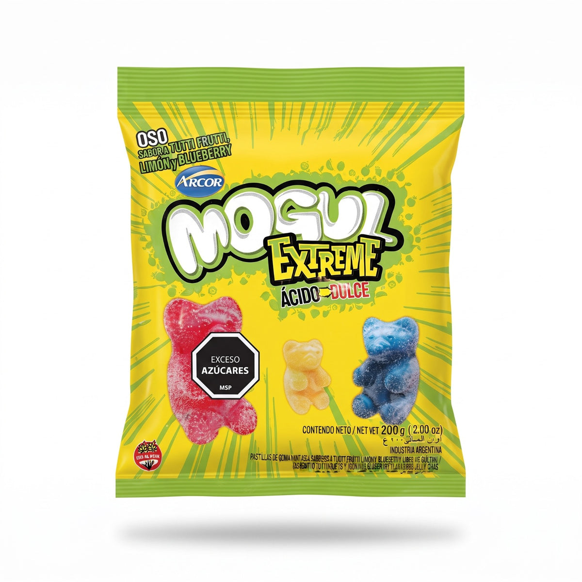 Mogul Extreme Ositos Ácidos 200g
