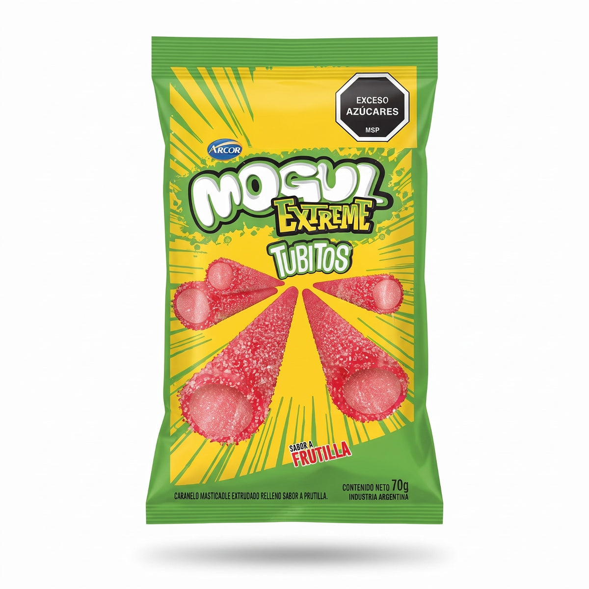 Mogul Extreme Tubitos Frutilla