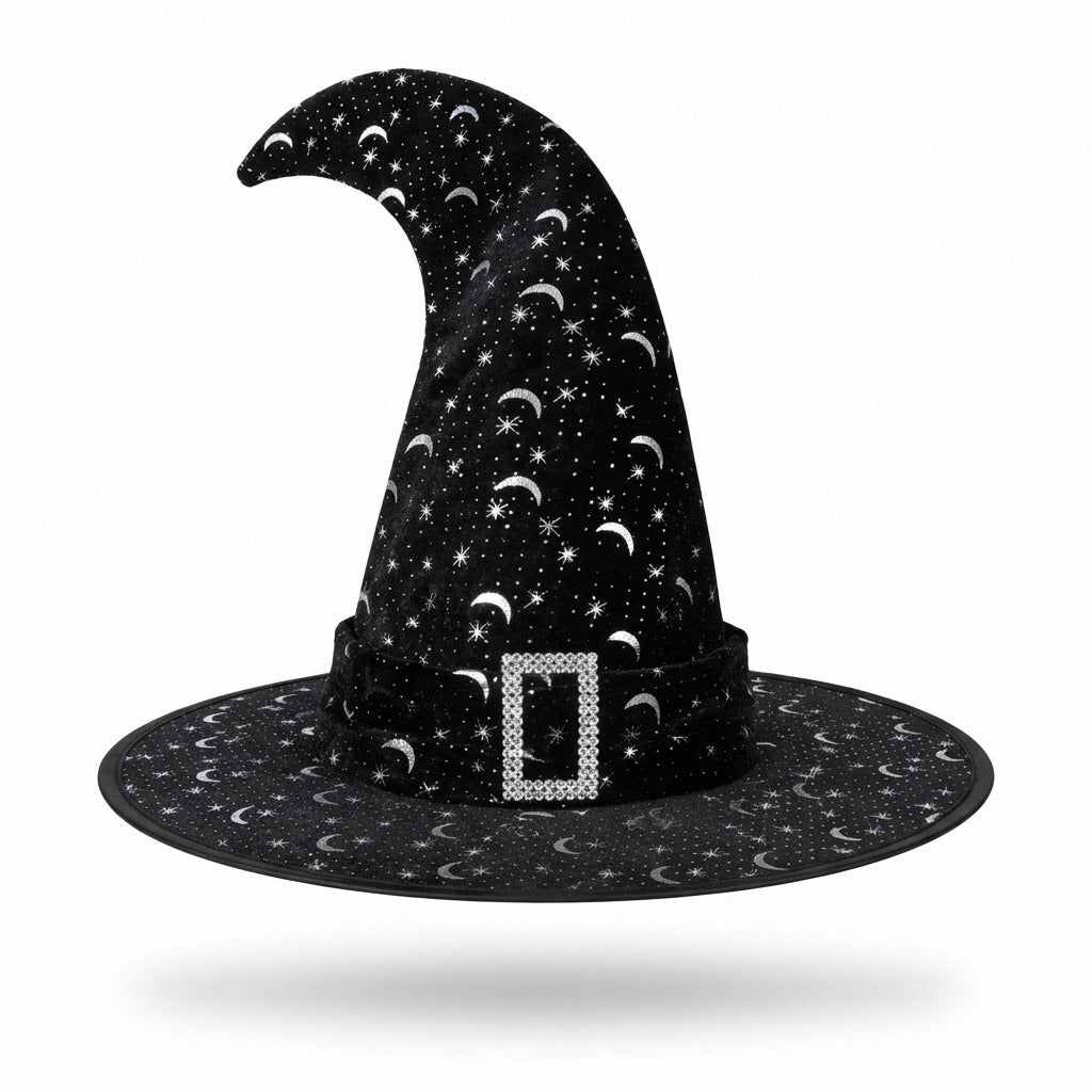 Sombrero de Bruja con Hebilla