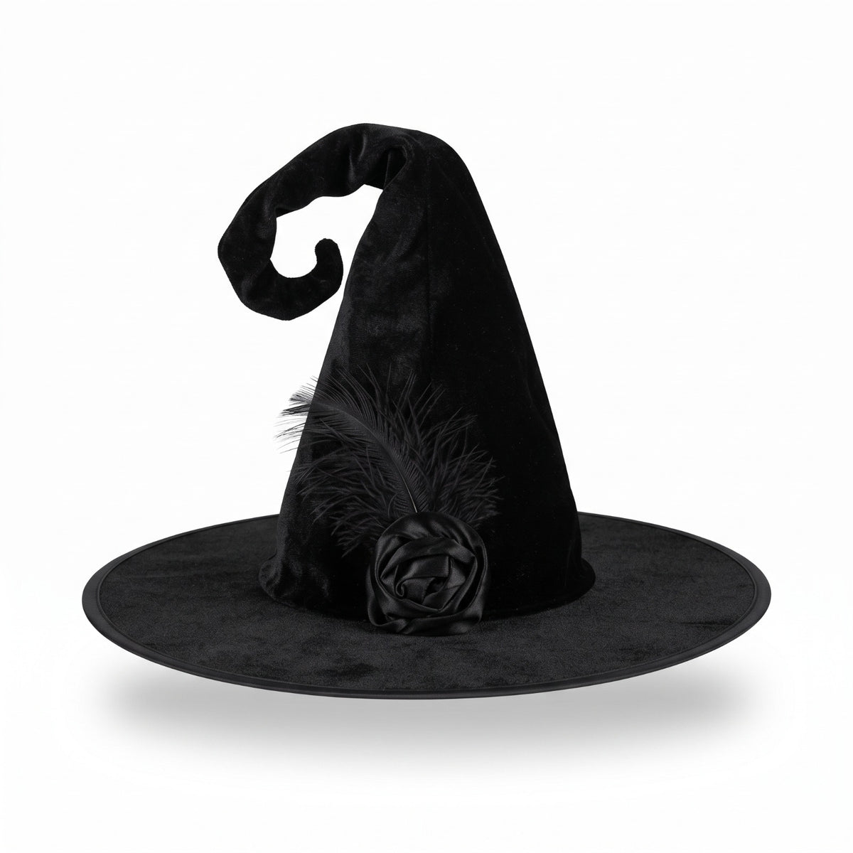 Sombrero de Bruja con Pluma