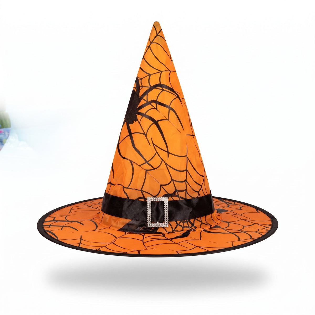 Sombrero de Bruja con Arañas