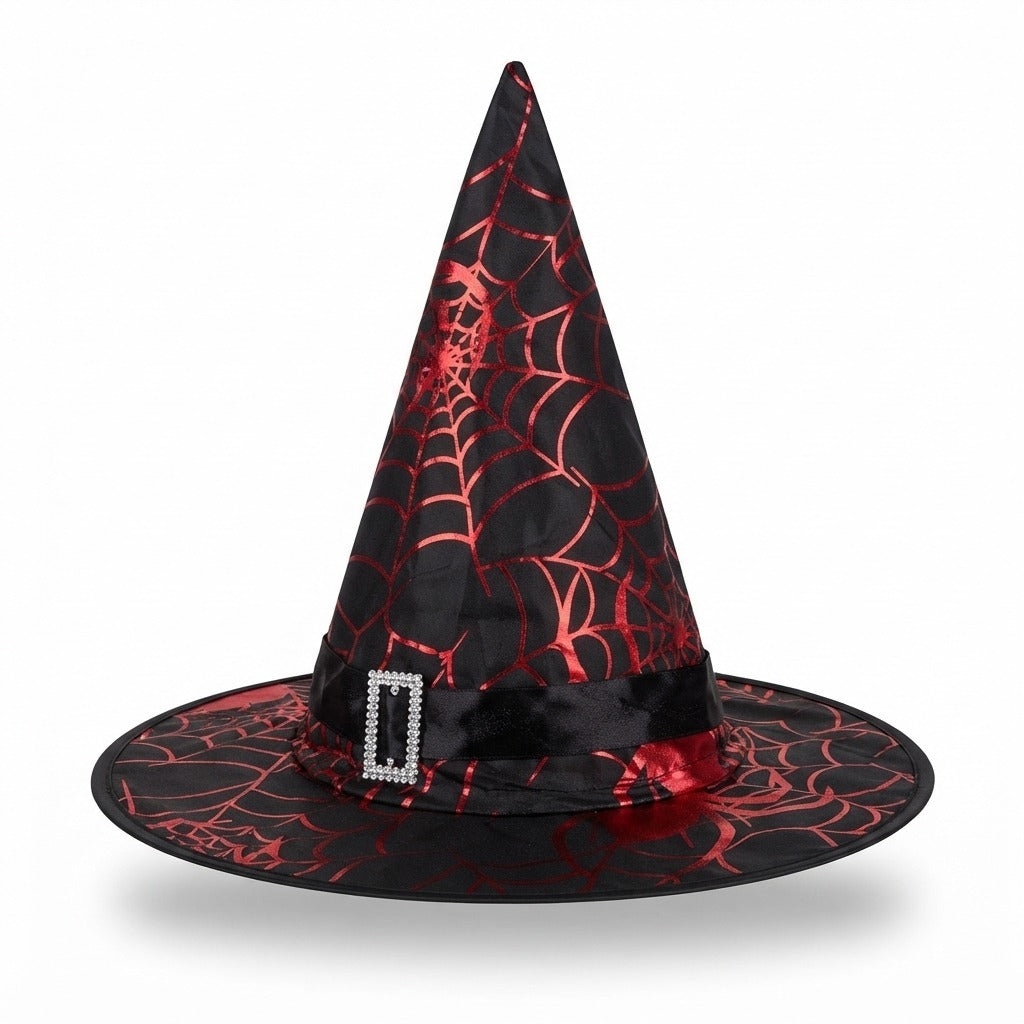 Sombrero de Bruja con Arañas