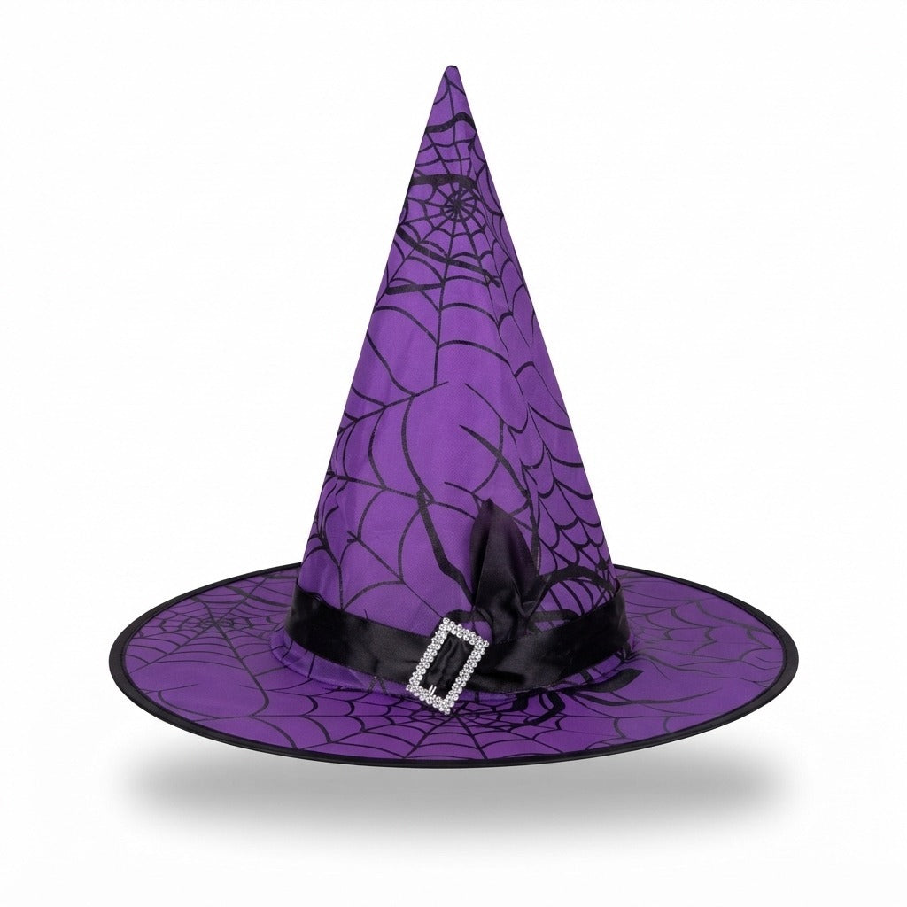 Sombrero de Bruja con Arañas