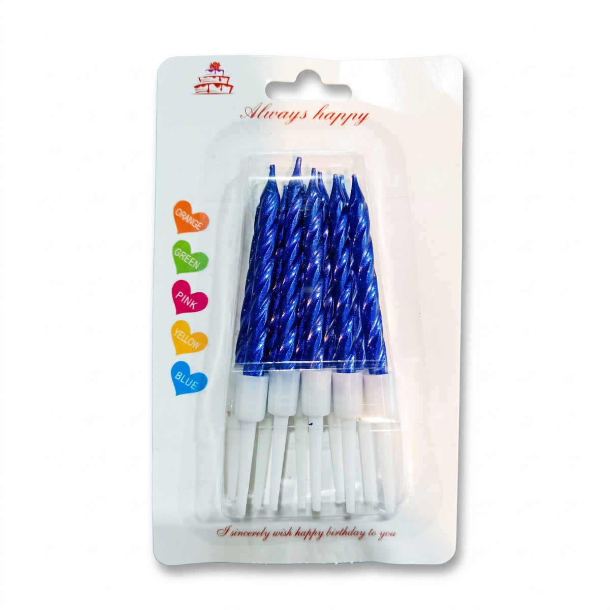 Vela Torneada Chica (Pack 10 unidades)