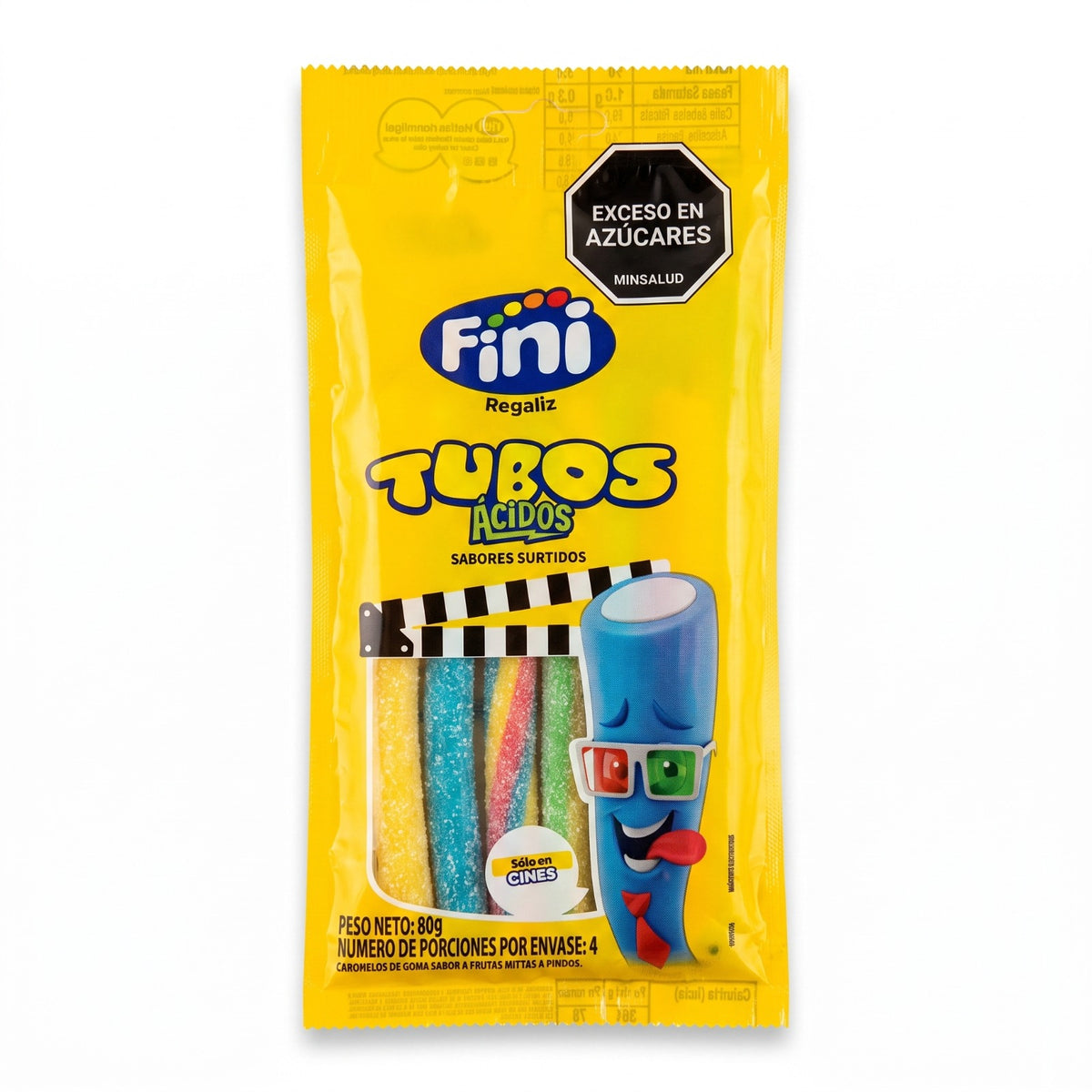 Tubos Ácidos Surtidos Fini 80g