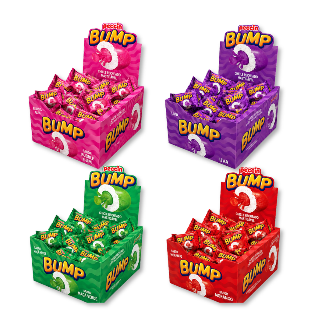 Chicle Bump 140 g (40 Unidades)