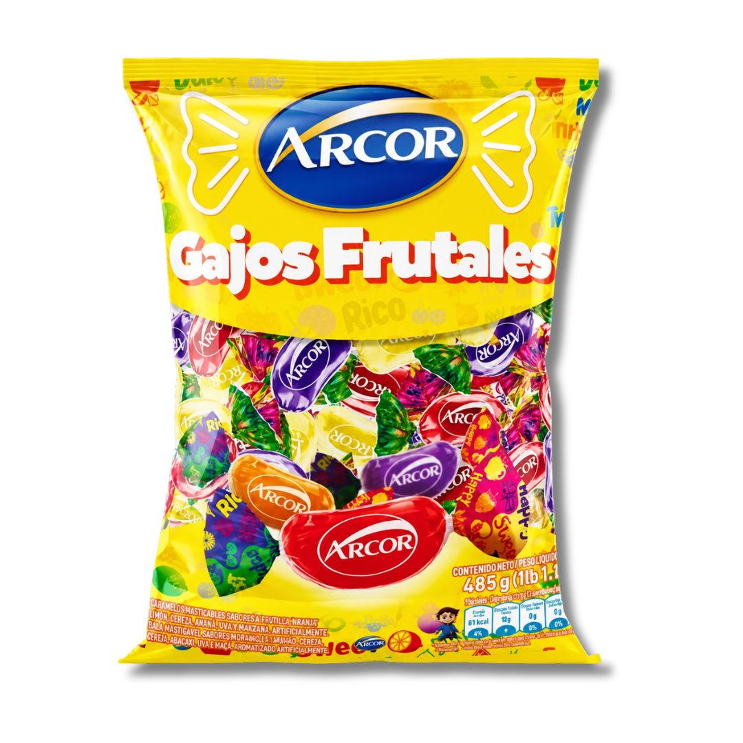 Gajos Frutales Arcor 485 g