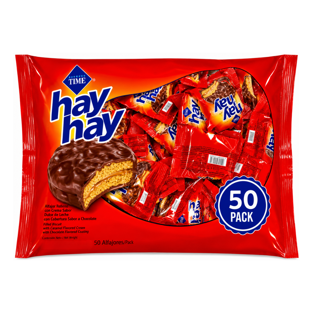 Alfajor Hay Hay 500 g x 50 Unidades