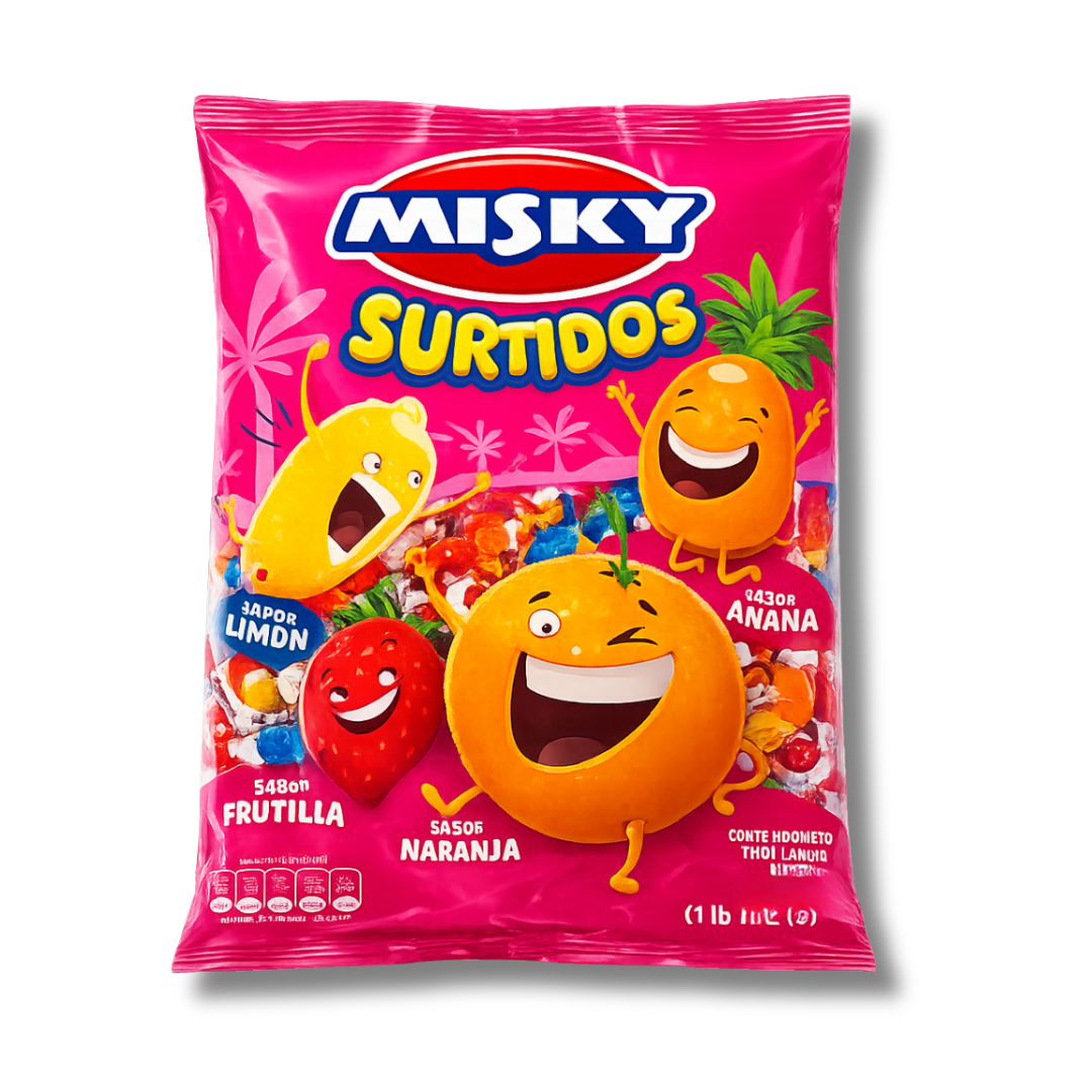 Caramelos Surtidos Misky 800 g