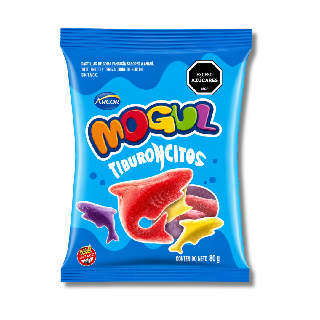 Tiburoncitos Mogul 80 g