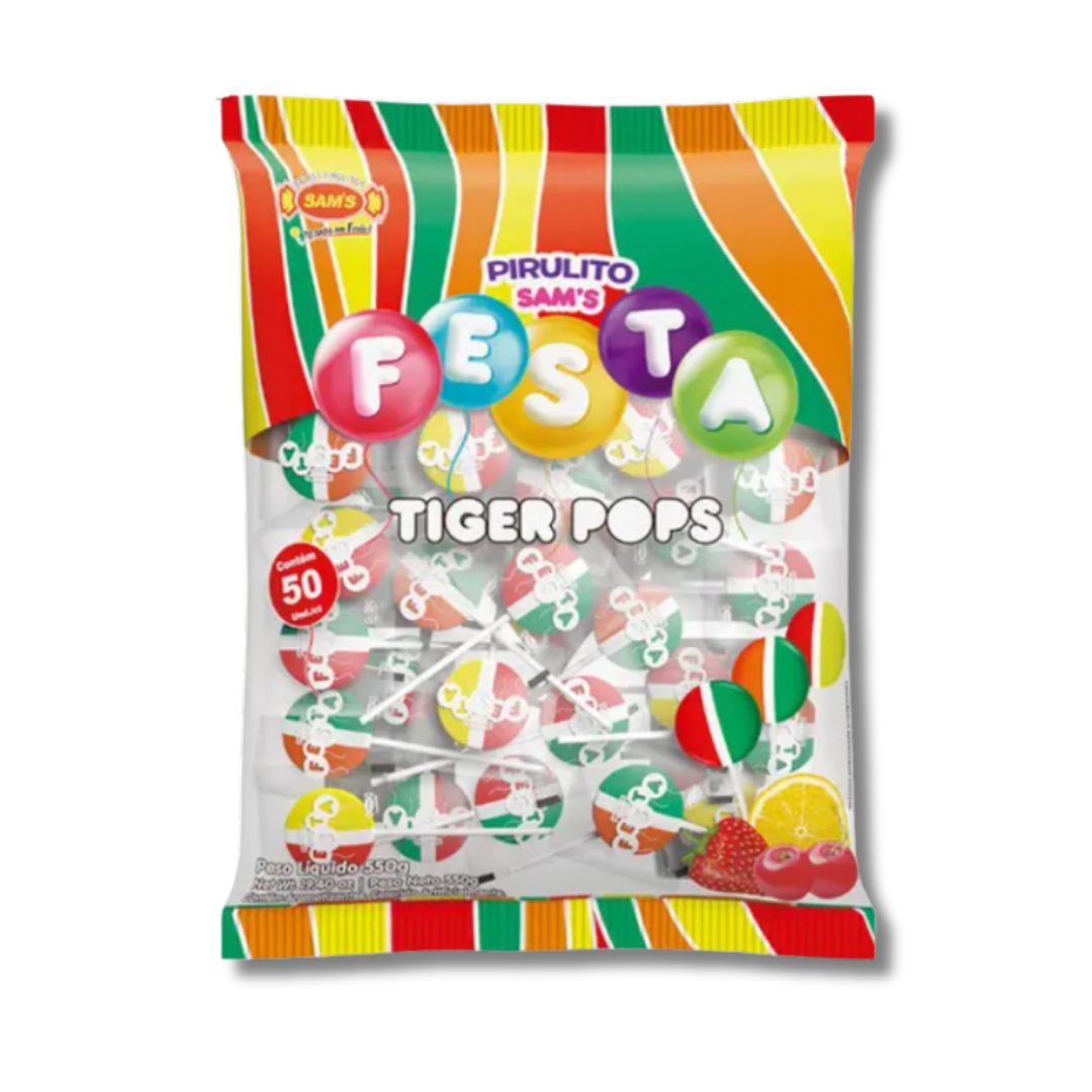 Paleta Tiger Pops 550 g