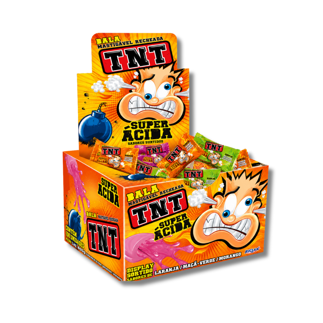 Caramelo Ácido TNT 270 g (70 Unidades)